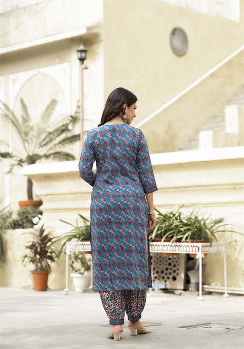 Elegant Kurta set With Bottom and Dupatta set for Women - Ethnicwear - Meghvi