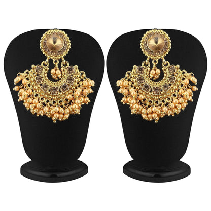 Traditional Gold Plated Choker Necklace Set for Women